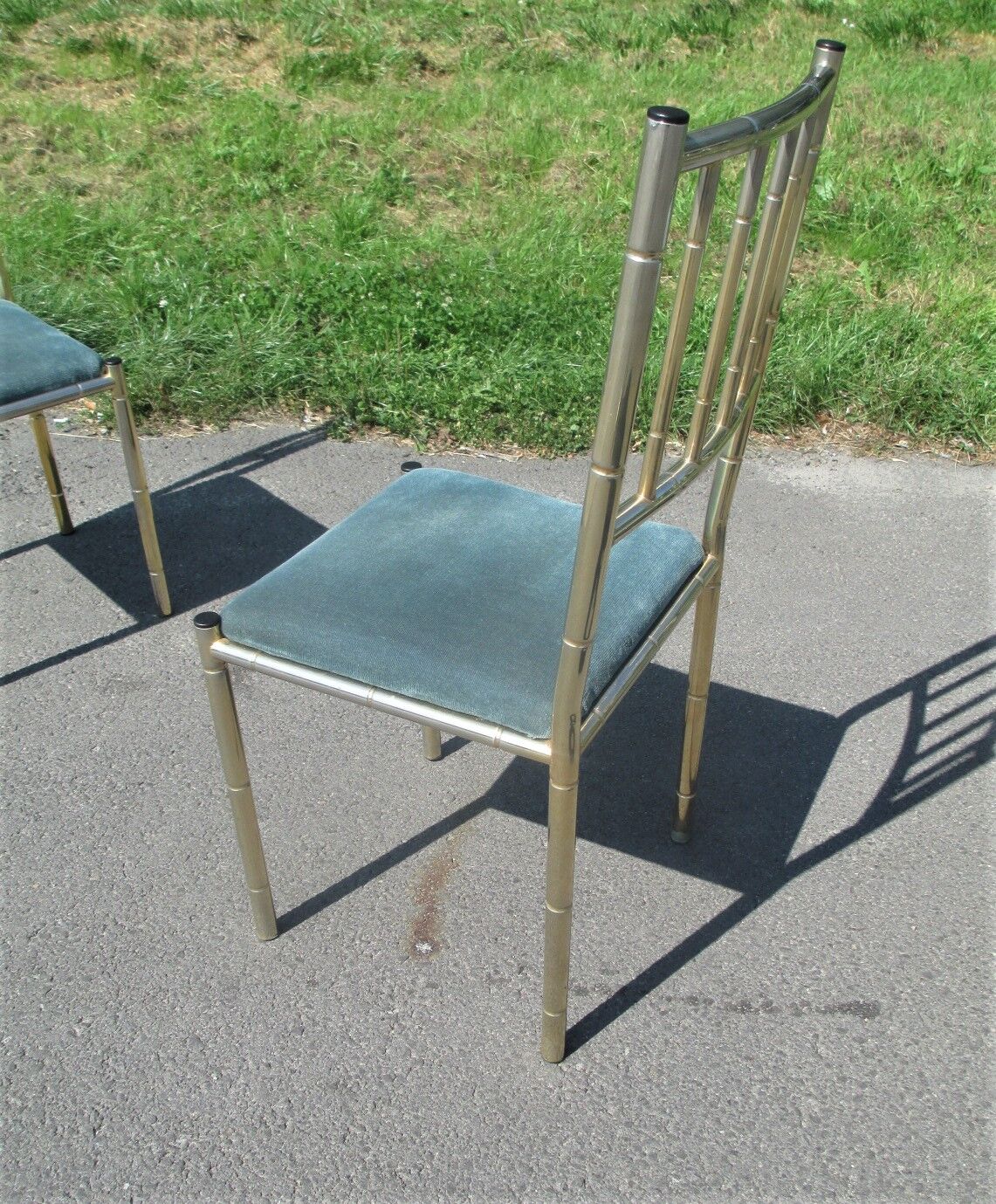 Set of four chairs, italy, 1970s