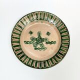 4 Vietri plates decorated by Fabbrica Ceramica Avallone, 1930s