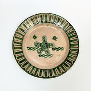 4 Vietri plates decorated by Fabbrica Ceramica Avallone, 1930s
