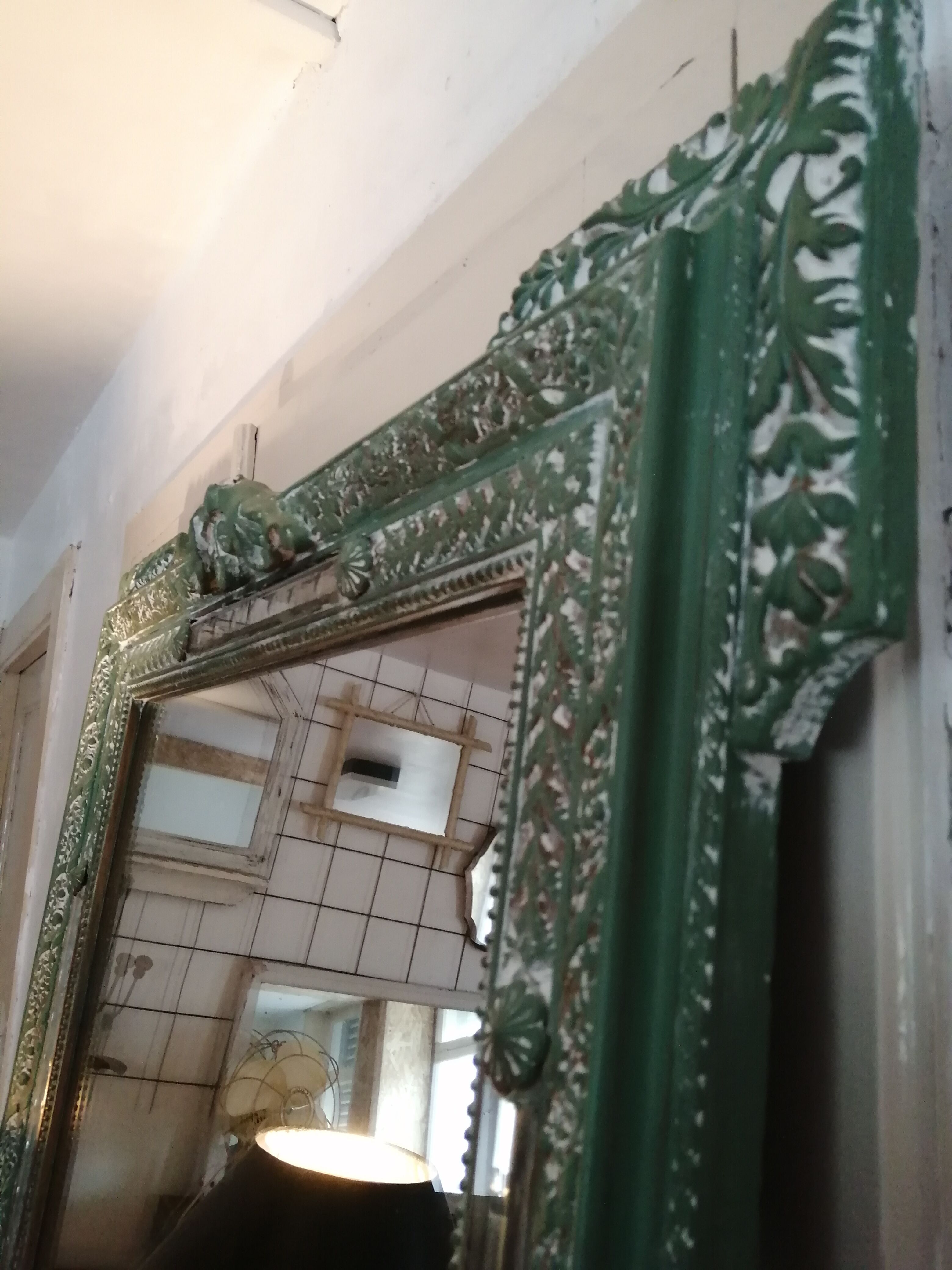 Mirror mercury flat wood