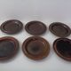 Ruska Plates by Ulla Procope for Arabia, Set of 6, Finland, 1960s , Set of 6
