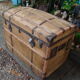 Old bulging trunk