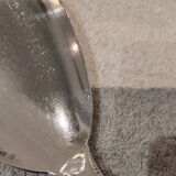 Silver-plated rice serving scoop by Christofle, "Pearls" pattern