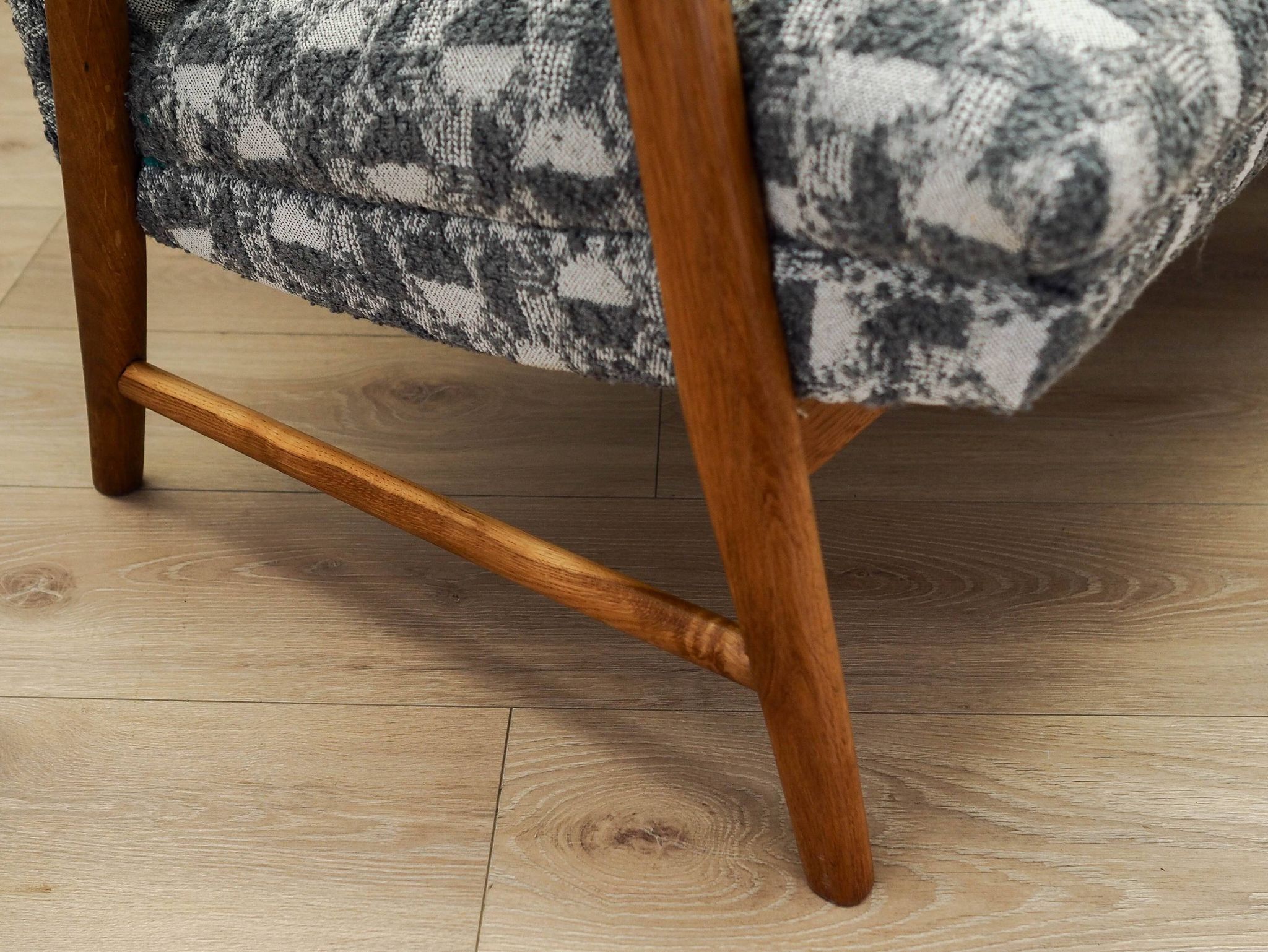 Oak sofa, Danish design, 1970s, production: Denmark