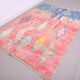 Vintage Moroccan Rug 154 x 231 cm - Abstract Berber Rug - Wool Rug Handmade
