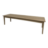Farm table with tapered legs (300 cm x 90 cm)