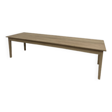 Farm table with tapered legs (300 cm x 90 cm)