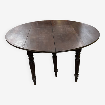 Louis phillipe period mahogany legs table 06