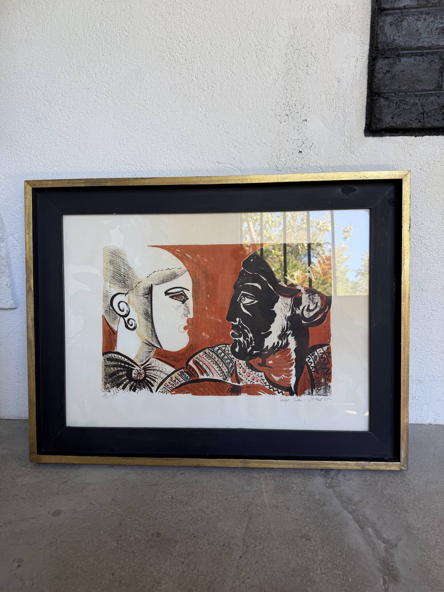 Print 1965 Saint Paul Suso Céri