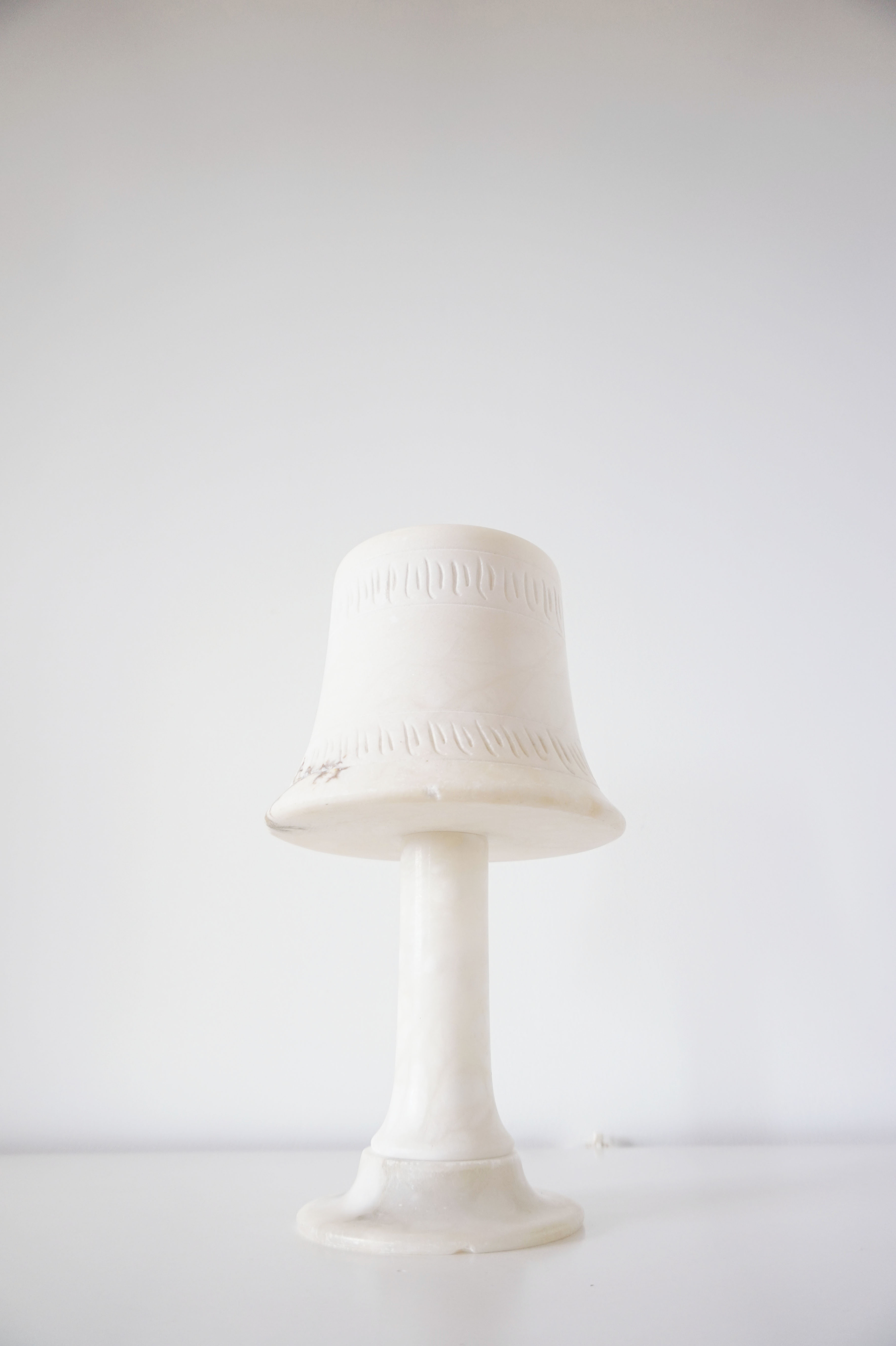 Vintage alabaster lamp