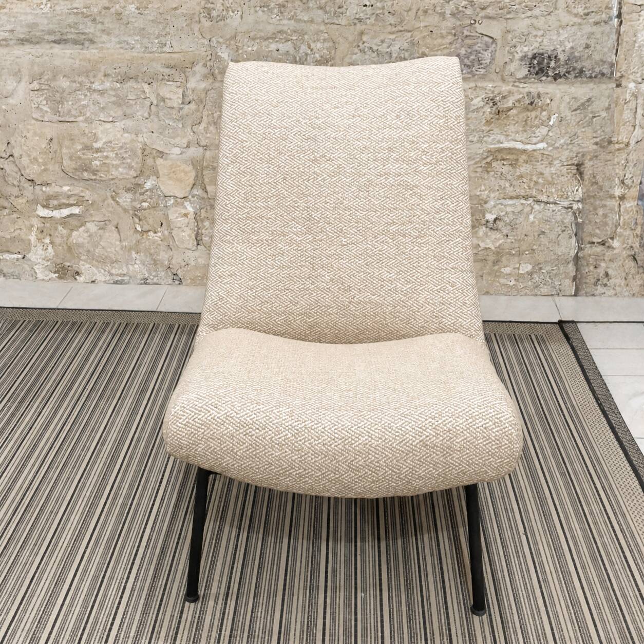 Pierre Guariche's armchairs for Steiner reupholstered.