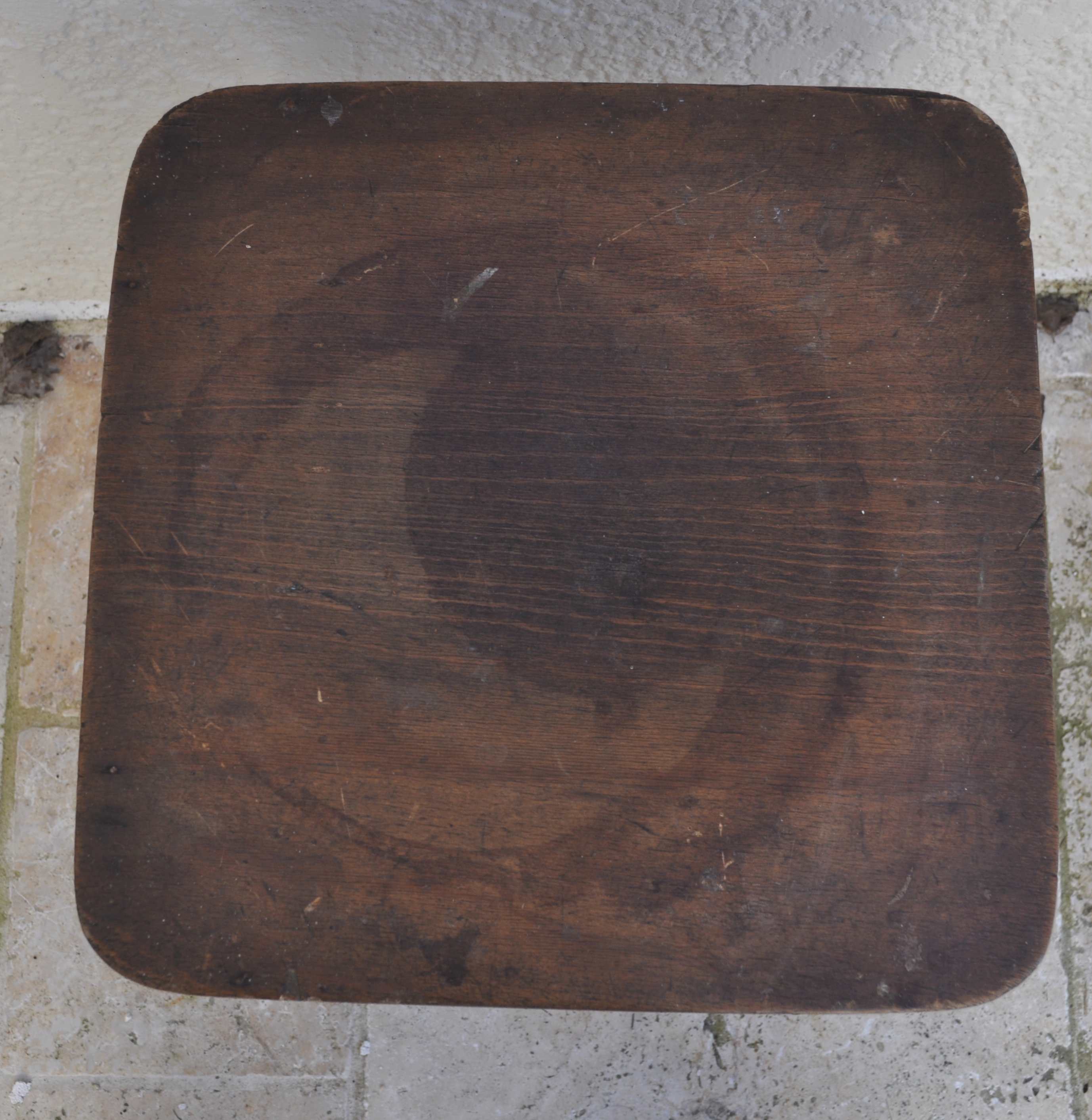 Wooden stool