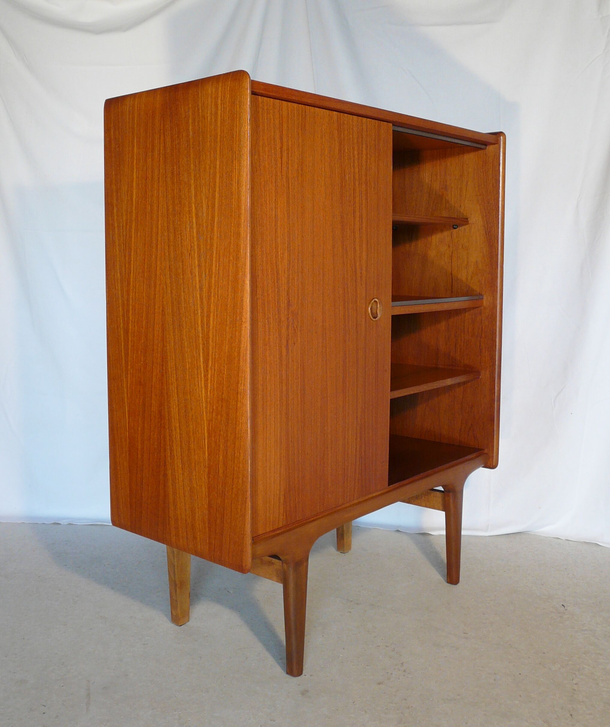 Scandinavian vintage teak bar furniture