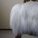 Henning Kjærnulf, armchair reupholstered in long-haired Icelandic sheepskin, 1950