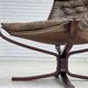 1970s, Norwegian design by Sigurd Ressel, armchair model "Falcon".