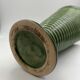 Green ceramic vase