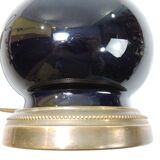 Old Blue/vintage opaline petrol lamp