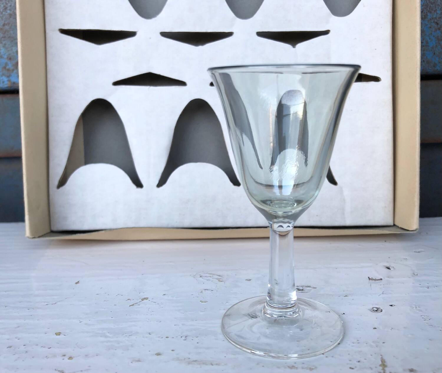 Luminarc vintage alcohol glass set