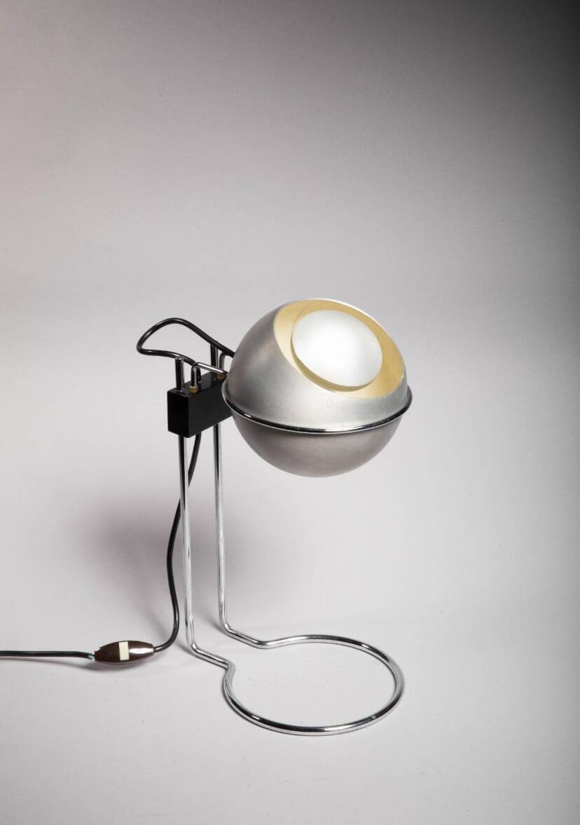 “Eyeball” lamp, Goffredo Reggiani, 1970