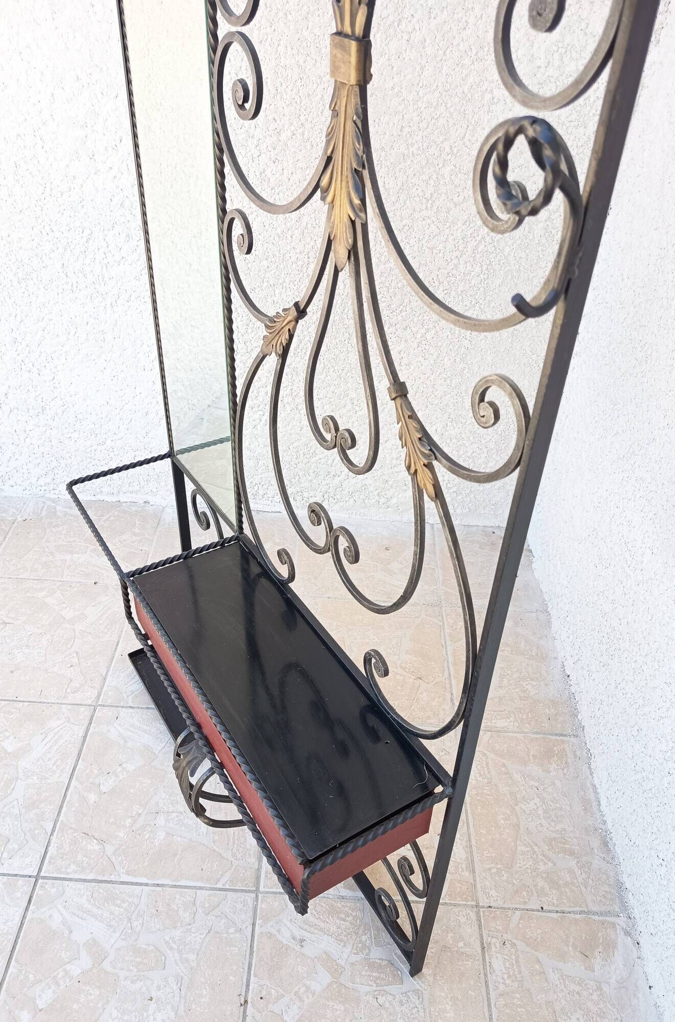 Wrought iron wardrobe 1960