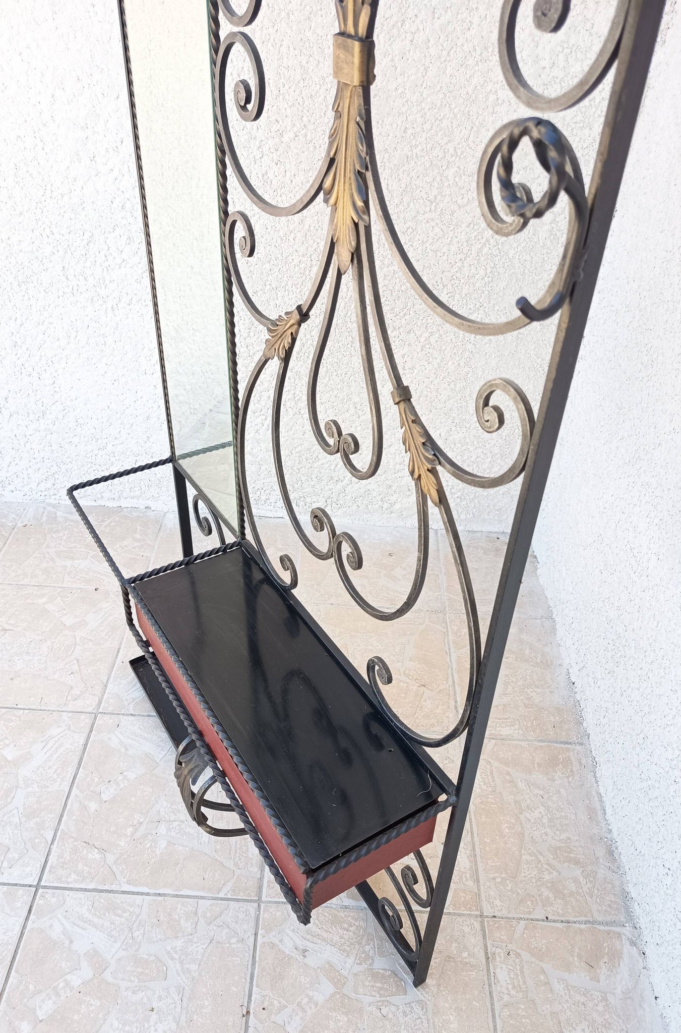 Wrought iron wardrobe 1960