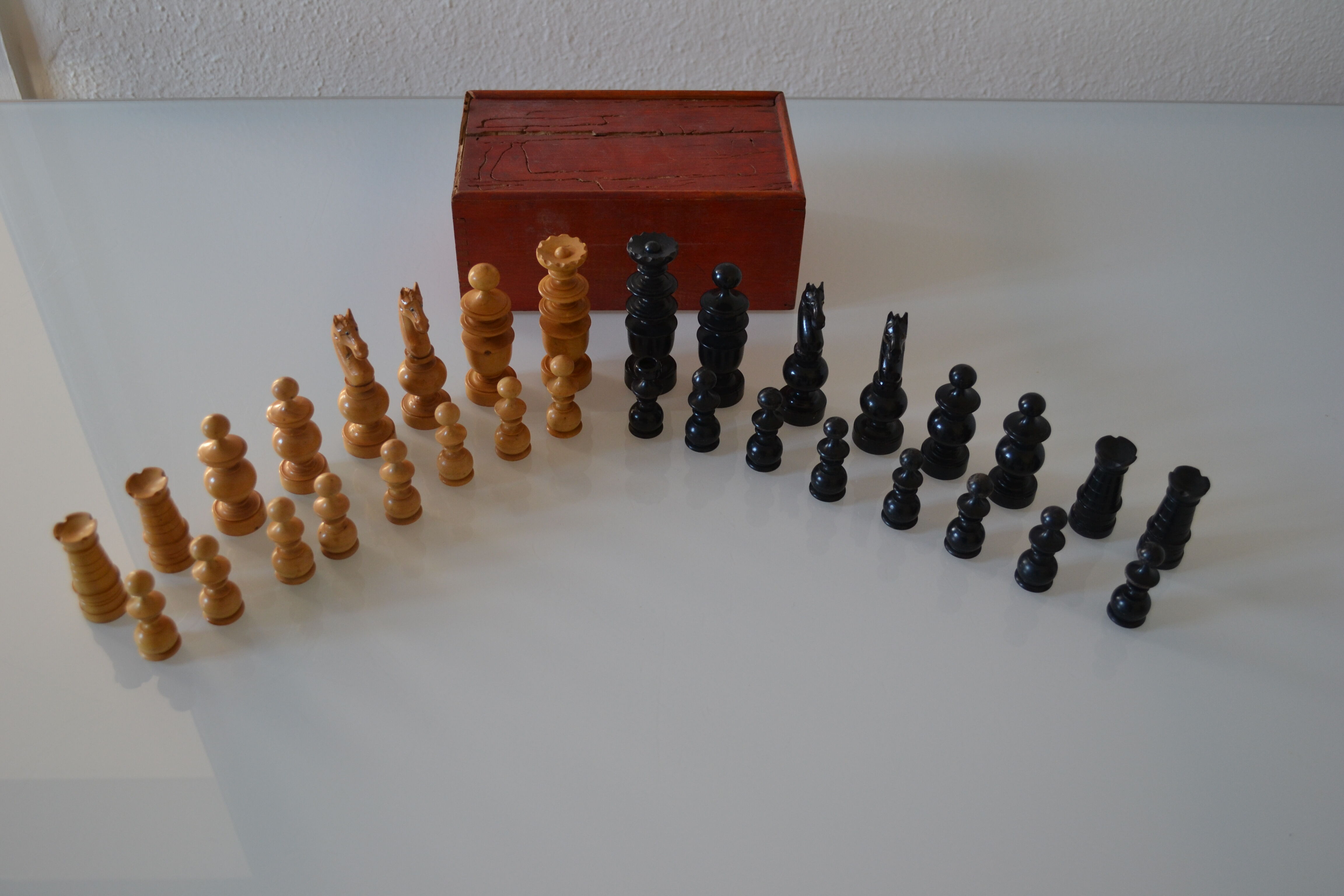 Vintage chess game