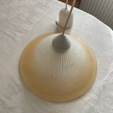 Glass pendant light