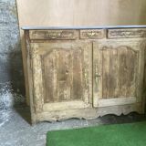 Buffet 18 th raw wood