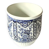 Old Royal Sphinx Maastricht flowerpot - Delft blue