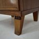1930s pair of art deco bedside tables, Czechoslovakia