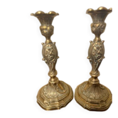 bronze candlesticks