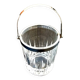 1970s Cristal d'Arques ice bucket, Villandry model