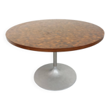 Vintage round tulip dining table by Dieter Wackerlin