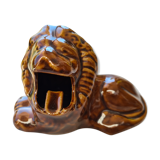 Ashtray depicting a lion