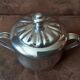 Sucrier  inox vintage