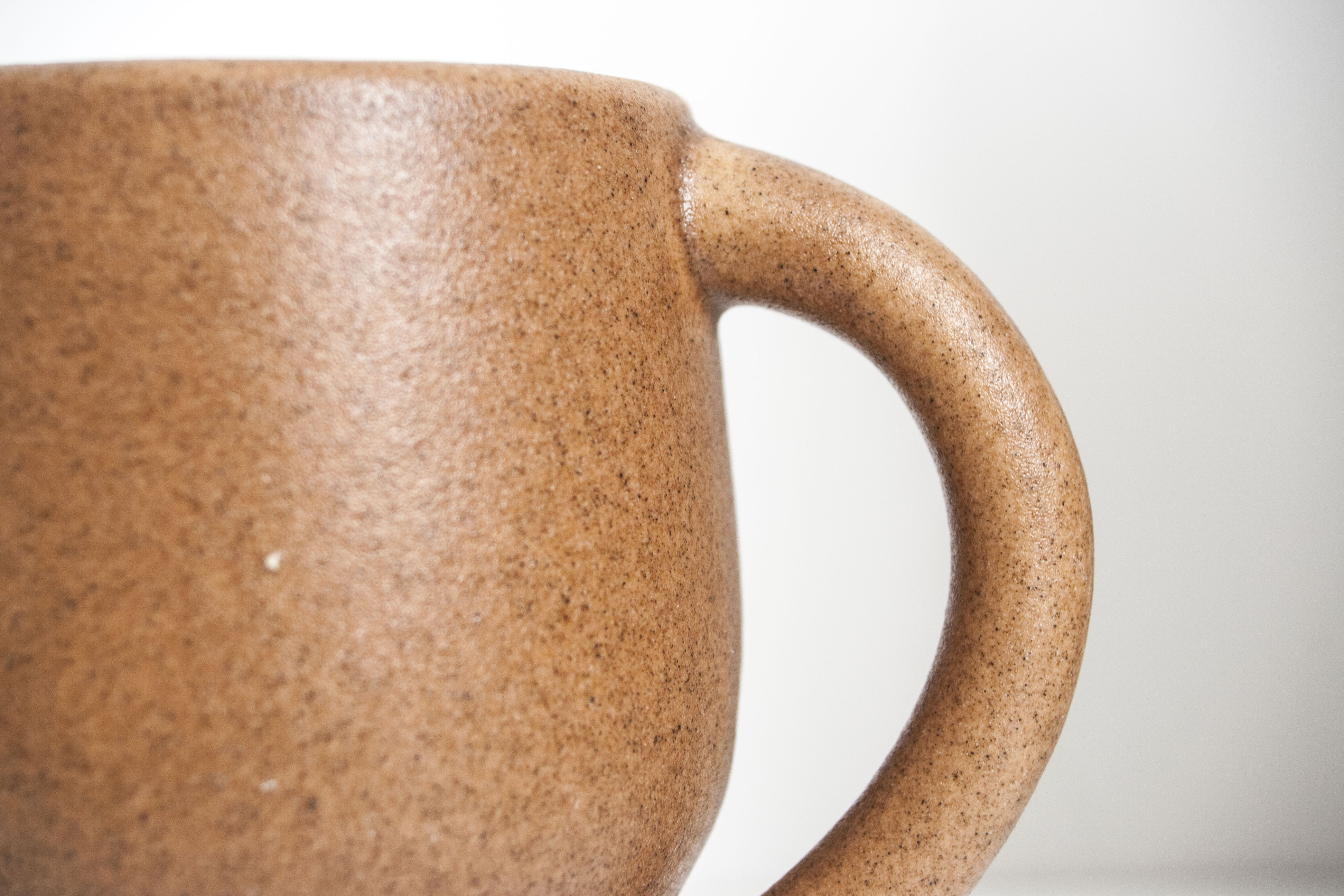 Large cup stoneware vintage