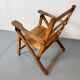 Mid-century wooden foldable children's chair, 1950s