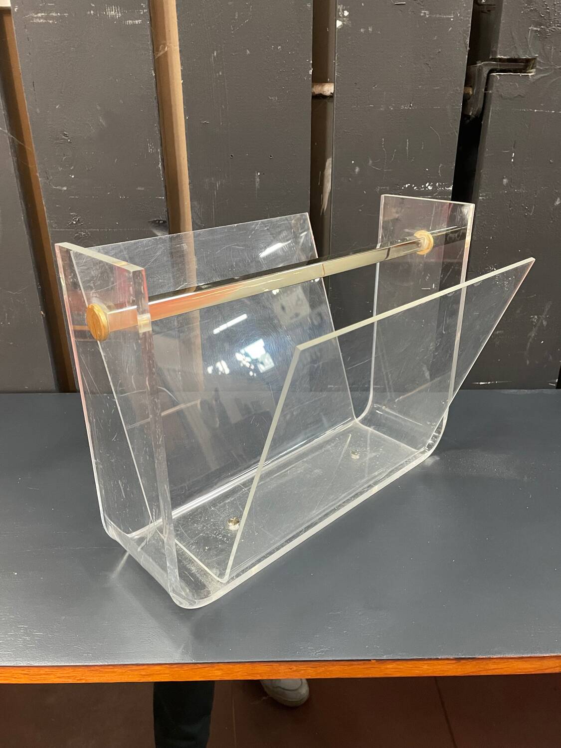 David Lange Magazine Rack