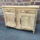 Buffet Baroque Louis XV in natural oak