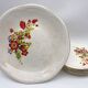 Gien - Riviera model, 6 dessert plates with serving dish.