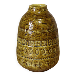 Vase en céramique émaille