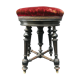 Adjustable piano stool