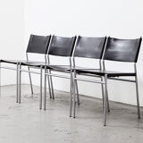 Set of 4 chairs SE06 Martin Visser for 't Spectrum 1967