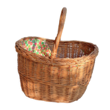 Ancien panier en osier ovale