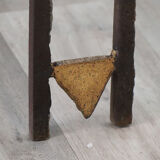 Sculptural coffee table by Jean-Jacques Argueyrolles circa 1990