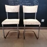 Pair of cantilevered chairs Mart Stam, Czechoslovakia, 60