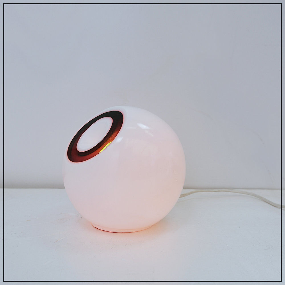 Lampe de table en verre de Murano style Space Age vers 1960