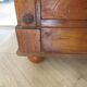 Commode 4 tiroirs en bois massif, début XXème s.