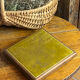 Ceramic and wood trivet