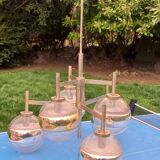 Space age design chandelier from the 70s